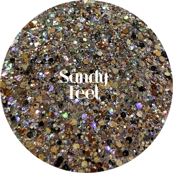 Polyester Glitter - Sandy Feet by Glitter Heart Co.&trade; {1}