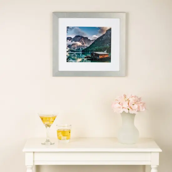 ArtToFrames 16x24 Inch Picture Frame, This 1.25 Inch Custom MDF Poster Frame is Available in Multiple Colors, Great for Your Art or Photos - Comes with Regular Acrylic andFoam Backing 3/16 inch (V-FRBW26-16x24) {2}