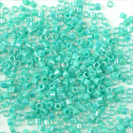 Miyuki Delica Seed Bead 11/0 Opaque Turquoise AB {4}