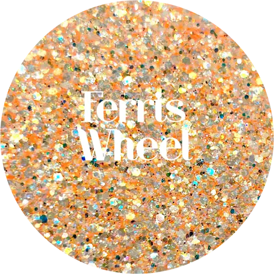 Polyester Glitter - Ferris Wheel by Glitter Heart Co.&trade; {1}