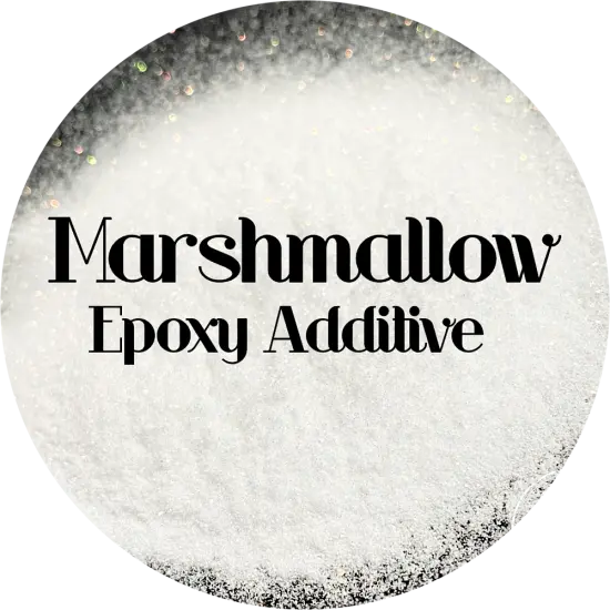 Polyester Glitter - Marshmallow Epoxy Additive by Glitter Heart Co.&trade; {1}