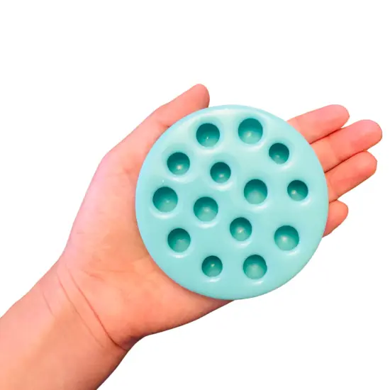 14pc Gum Balls Shape Silicone Mold| Candy Shaped Silicone Mold| Soap| Candle | Mold for Wax| Mold for Resin| Not Food Grade {5}