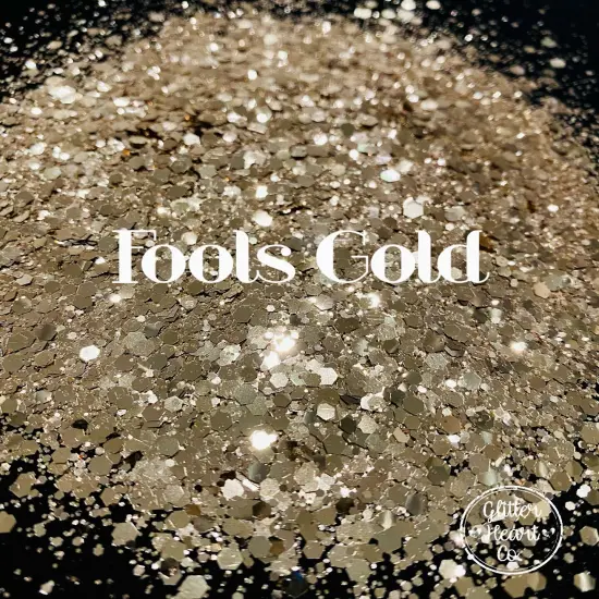 Polyester Glitter - Fools Gold by Glitter Heart Co.&trade; {3}