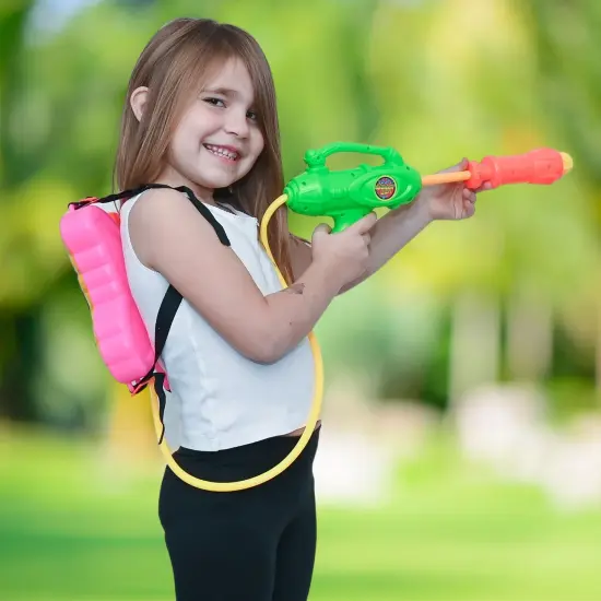 Toyrifik Water Gun Backpack Water Blaster for Kids -Water Shooter with Tank Butterfly Toys for Kids - Summer Outdoor Toys for Pool Beach Water Toys for Kids {3}
