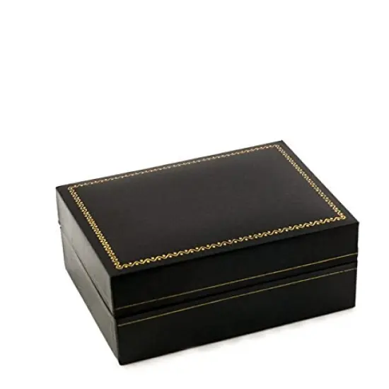 Black Watch Box - White Pillow Inside {2}