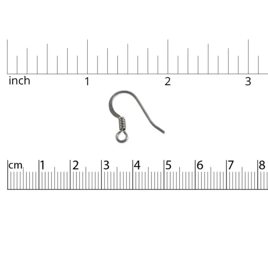 French Hook Wire Flat with Spring Surgical Stainless Steel Fish Hooks (10-Pcs) {3}