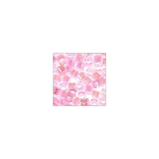 Miyuki Delica Seed Bead 11/0 Transparent Cotton Candy AB {5}
