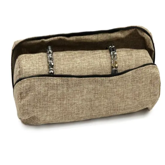 Burlap Bangle Bracelet Jewelry Display Roll 12" Long {2}