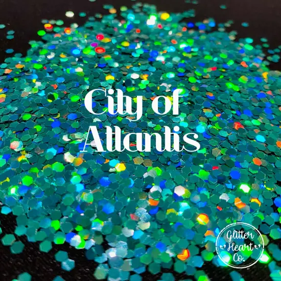 Polyester Glitter - City of Atlantis by Glitter Heart Co.™ {3}
