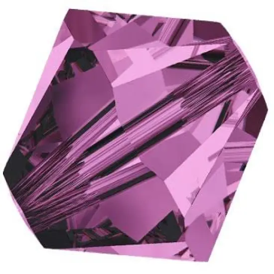 Preciosa Bicone Beads - Choose Your Size - Color: Amethyst - 144 Pieces {1}