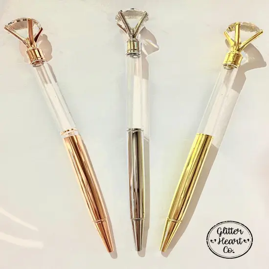Diamond Pen by Glitter Heart Co.&trade; Gold {1}