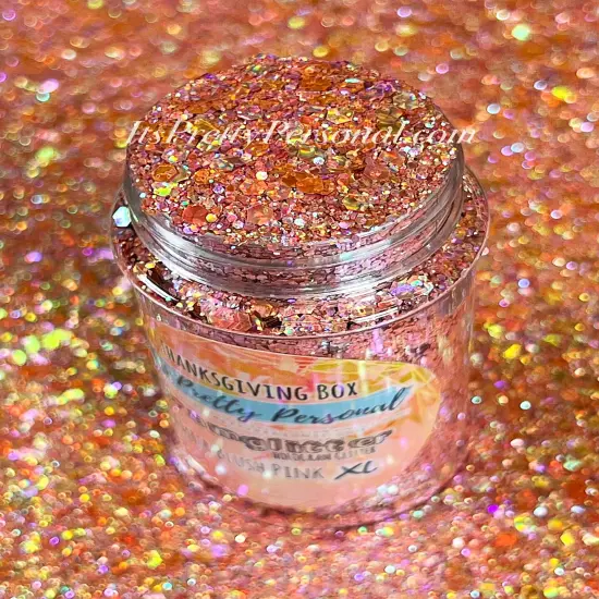 "Amber Blush Pink XL"- Gramglitter (HOLOGRAM) {3}