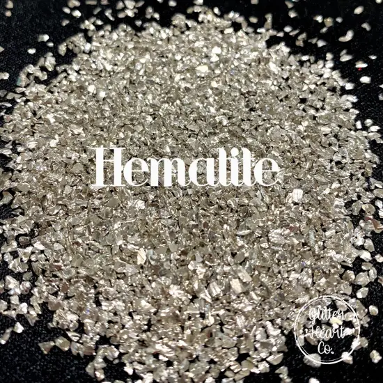 Polyester Glitter - Hematite Glass Glitter by Glitter Heart Co.&trade; {2}