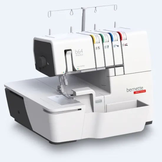 Bernette b64 AirLock Serger With Ultimate Presser Foot Combo {2}