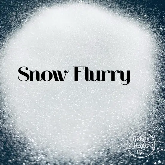Polyester Glitter - Snow Flurry by Glitter Heart Co.™ {3}