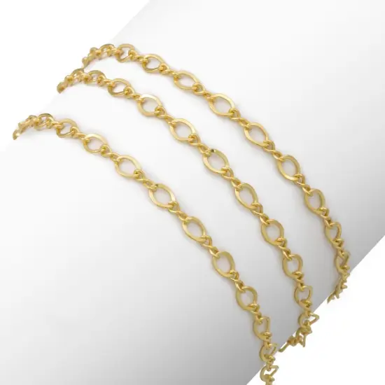 JewelrySupply 2.4mm Figure 8 Link Gold Filled Chain (Priced per Foot) {3}
