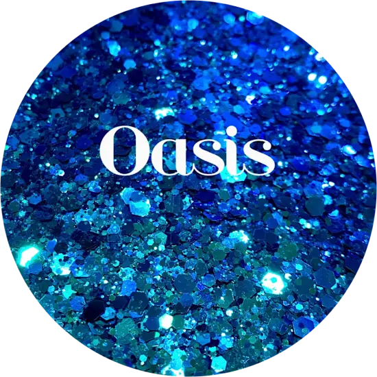 Polyester Glitter - Oasis by Glitter Heart Co.&trade; {1}