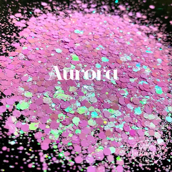 Polyester Glitter - Aurora by Glitter Heart Co.&trade; {3}