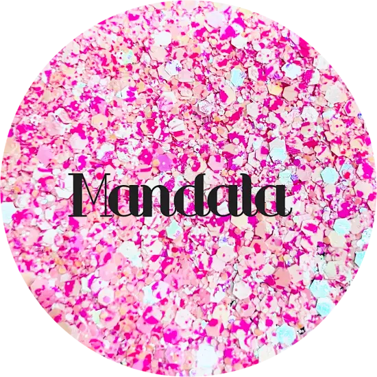 Polyester Glitter - Mandala by Glitter Heart Co.&trade; {1}