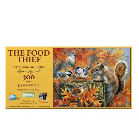 Sunsout The Food Thief 300 pc Jigsaw Puzzle 69747 {4}
