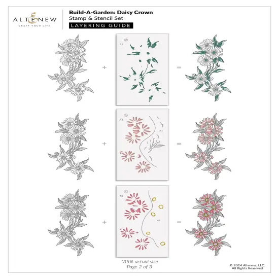 Altenew Build-A-Garden: Daisy Crown {4}