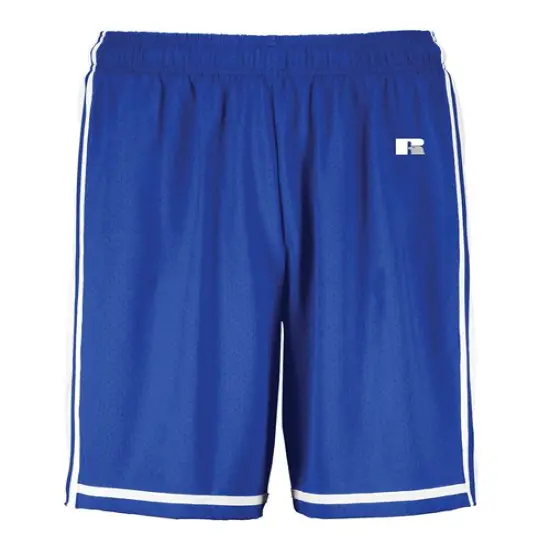 Russell Athletic&reg; Youth Basketball Shorts Navy/ white {2}