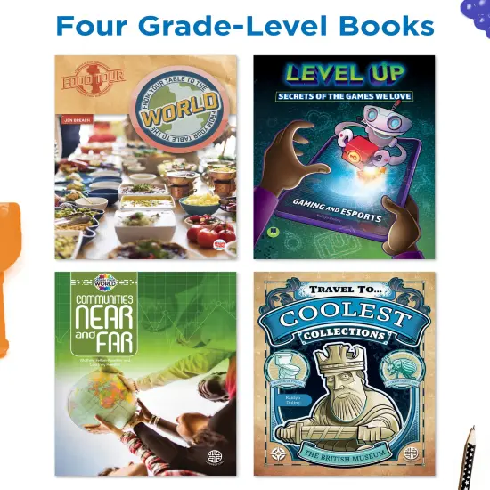 Summer Bridge Activities 8-9 Bundle, Ages 13-14, Math, Reading Comprehension, Writing, Science Summer Learning 9th Grade Workbooks All Subjects With Flash Cards, Children's Books, Drawstring Bag {3}