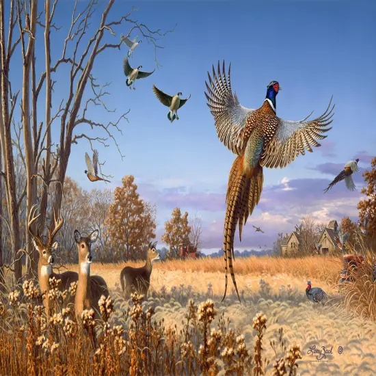 Sunsout Sportsman's Dream 550 pc Jigsaw Puzzle 49114 {1}