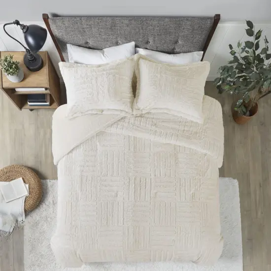 Fur Down Alternative Comforter Mini Set {5}