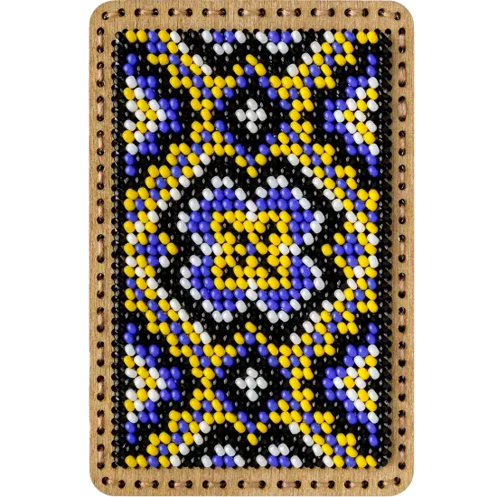 Bead Embroidery Kit for creating a pin cushion {3}