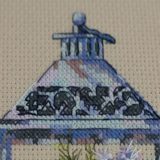 Cross-stitch kit Gentle light {6}