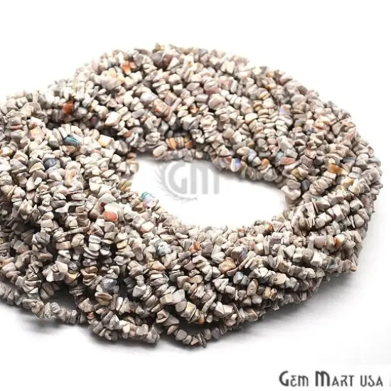 Australian Opal Chip Beads, 34 Inch, Natural Chip Strands, Drilled Strung Nugget Beads, 3-7mm, Polished, GemMartUSA (CHAO-70001) {5}