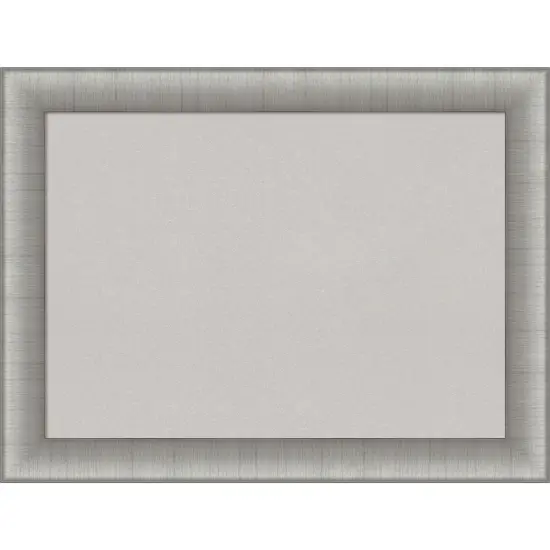 Elegant Framed Corkboard, Grey Cork {1}
