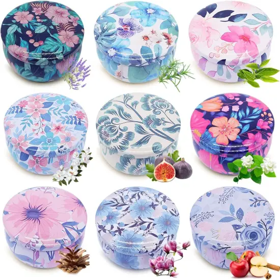 9 Packs Aromatherapy Candles Gift Sets {4}