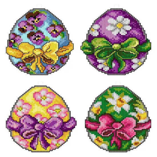 Easter Eggs 7692 Counted Cross-Stitch Kit {2}