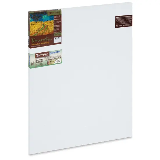Masterpiece Vincent Pro Sausalito Cotton Canvas - 22" x 28", Acrylic Primed {1}