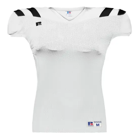 Russell Athletic&reg; - Youth Canton Football Jersey Tee - R0100W White/ black {1}