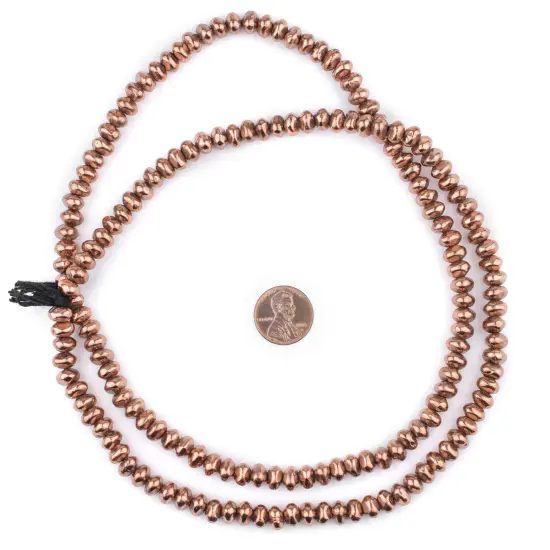 The Bead Chest Copper Nugget Beads (5x7mm) {2}
