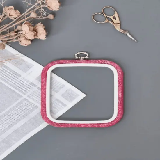 Square Flexi Hoop Nurge 230-11 Pink {1}