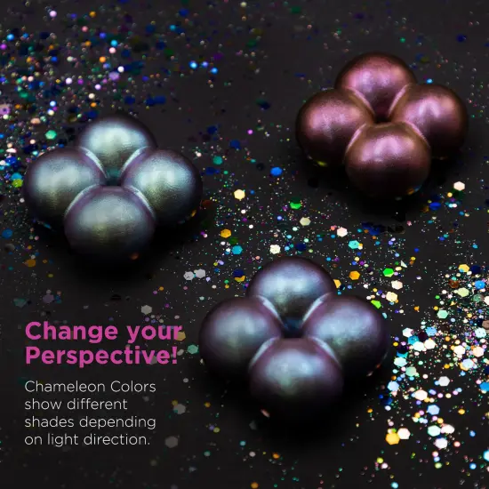 Rolio Chameleon Mica Powder - 10 Color Shift Powder Pigment Set {5}