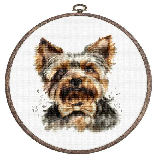 The Yorkshire TerrierBC228L Counted Cross-Stitch Kit {1}
