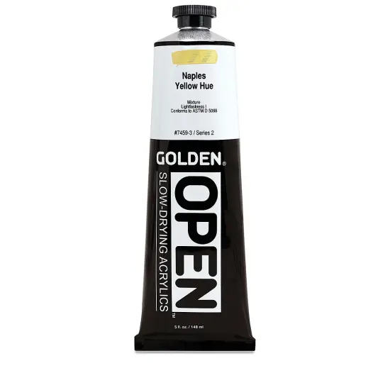 Golden Open Acrylics - Naples Yellow Hue, 5 oz Tube {1}