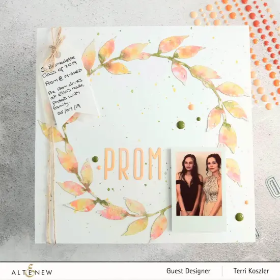 Tropical Forest Enamel Dots {5}