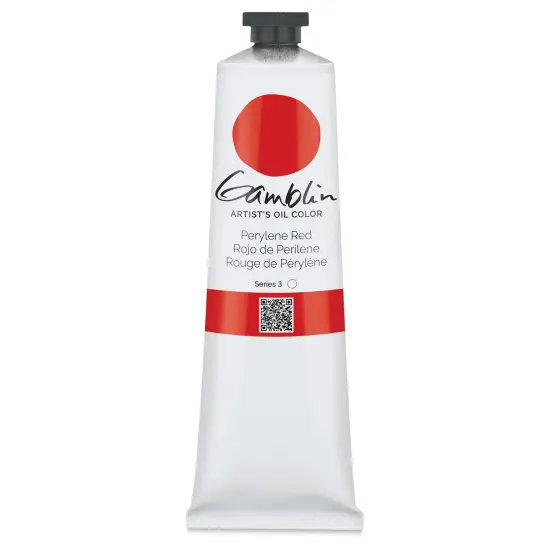 Gamblin Artist's Oil Color - Perylene Red, 150 ml tube {2}