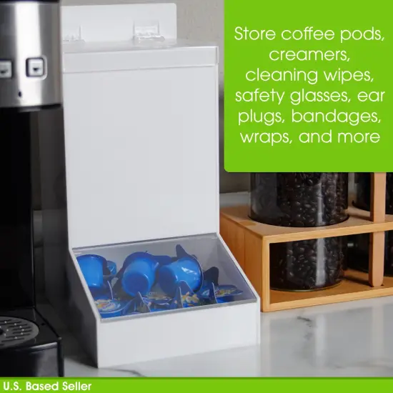 7Penn Plastic Pantry Storage Container - Small Accessory and Snack Dispenser {3}