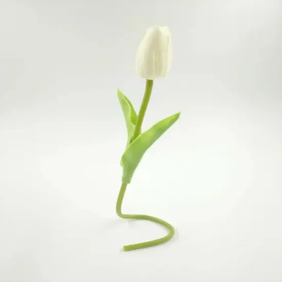 10 Artificial Tulips Flower Latex Real Touch Bridal Wedding Bouquet Home Decor {2}
