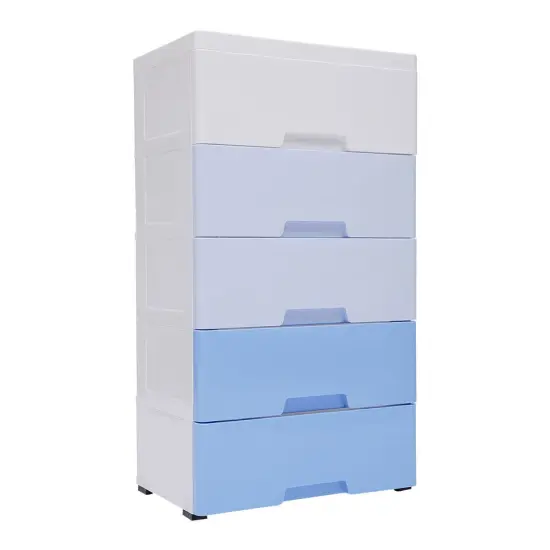 5 Drawer Vertical Clothes Storage Tower Bedroom {1}