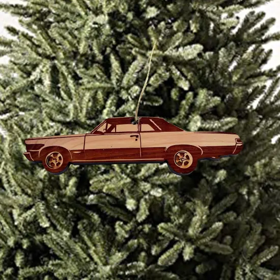 Muscle Car - Cedar Ornament {4}