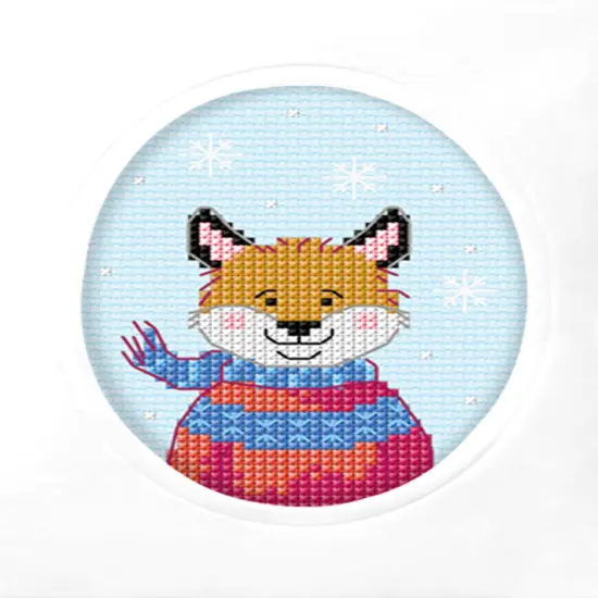 Fox 6308 Counted Cross-Stitch Kit {1}
