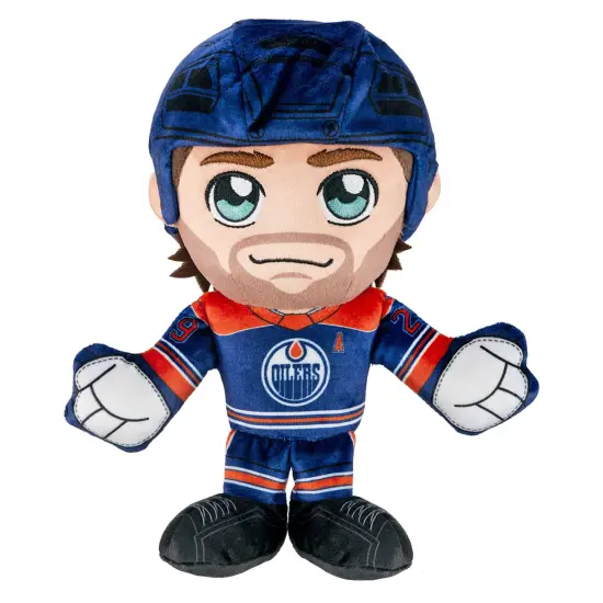 Bleacher Creatures Edmonton Oilers Leon Draisaitl 8" Kuricha Sitting Plush {2}